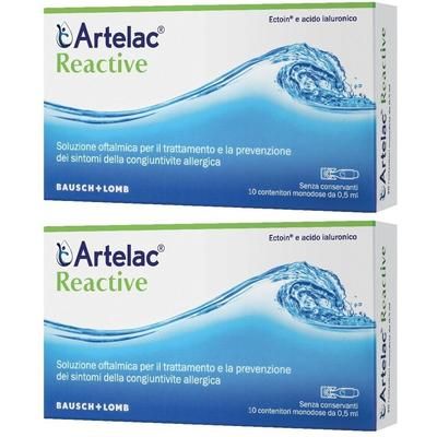 Artelac® Reactive Soluzione Oculare Set da 2 2x10x0 ml Pipette monodos