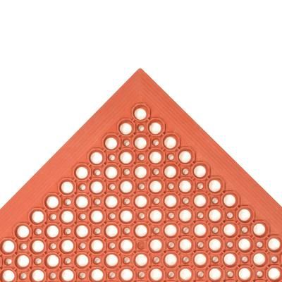 NoTrax 562S0310RD Sanitop Grease-Resistant Floor Mat, 3' x 10', 1/2" Thick, Red