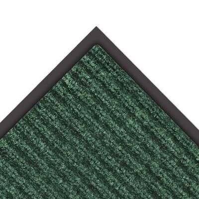 NoTrax 109S0023GN Brush Step Entrance Scraper Floor Mat, 2' x 3', 3/8" Thick, Hunter Green