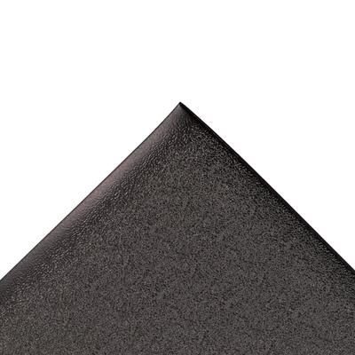 NoTrax 411S0323BL Sof-Tred Anti-Fatigue Floor Mat - 2' x 3', 3/8" Thick, Black