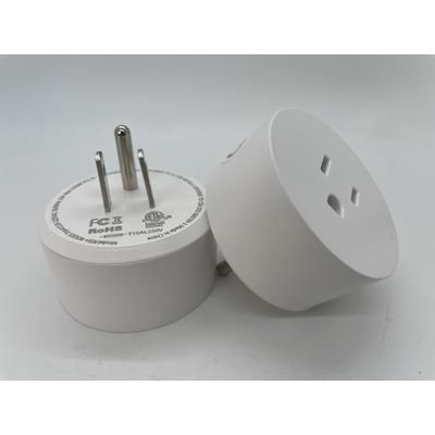 Jaspertronics™ Smart Plug Outlet with Voice Control and WiFi Remote Control - Works with Alexa and The Google Assistant - 2 Pack
