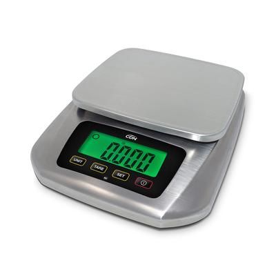 CDN SD2220 22 lb Digital Scale w/ Removable Platform - 7" x 6 2/5", Silver, 100/240 V
