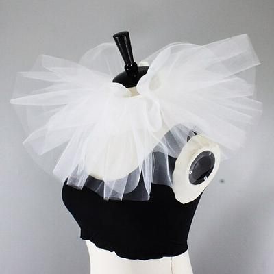 Retrò Vintage Rococò Barocco Colletto increspato Collare al collo Costume Per donna Reale Halloween Carnevale Carnevale di Venezia Adulti Accessori per il Collo