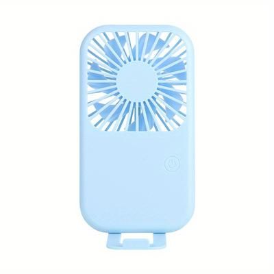 Mini Handheld Fan Battery Operated Small Personal Portable Fan Speed Adjustable Usb Rechargeable Fan Cute Design Powerful Eyelash Fan For Home Office Car Outdoor Travel