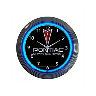 Neonetics 15-Inch Pontiac Driving Excitement Neon Clock
