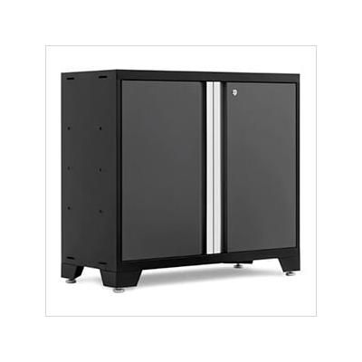 NewAge Garage Cabinets BOLD Series Grey 36 in. 2-Door Base Cabinet