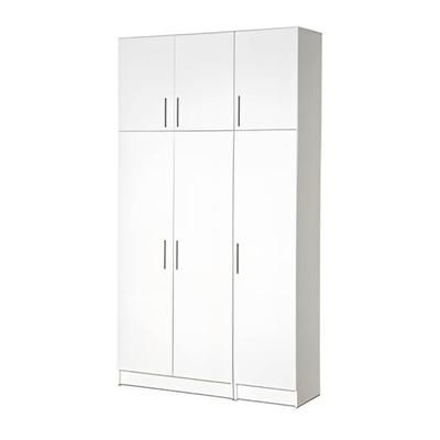 Prepac Storage and Broom Cabinet Combo