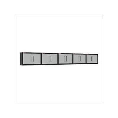 Armadillo Tough Grey Wall Cabinet (5-Pack)