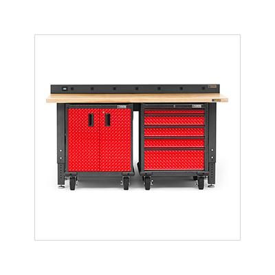 Gladiator Premier 4-Piece Red Garage Workbench Set