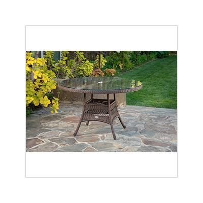 Tortuga Outdoor Sea Pines 48-Inch Dining Table (Java)