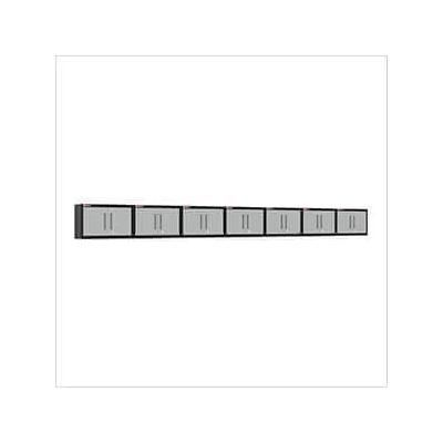 Armadillo Tough Grey Wall Cabinet (7-Pack)
