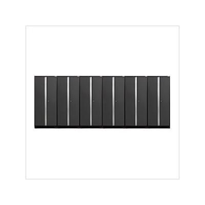 NewAge Garage Cabinets 6 x PRO Series Grey Multi-Use Lockers