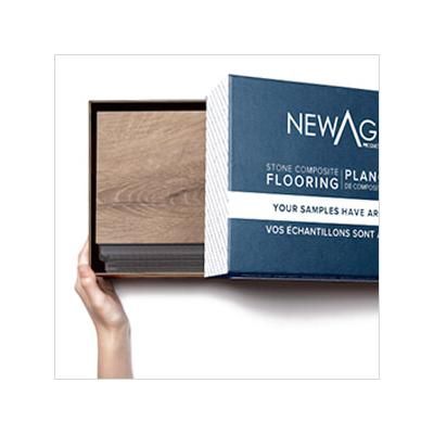 NewAge Garage Floors Vinyl Plank Flooring Sample Kit