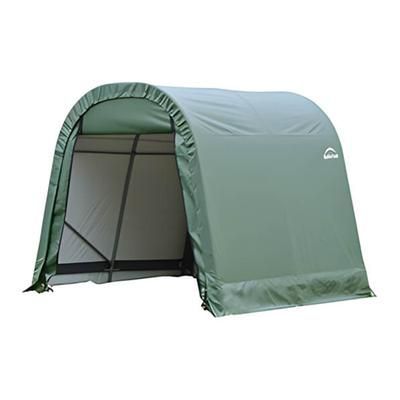 ShelterLogic 10x8x8 ShelterCoat Round Style Shelter (Green Cover)