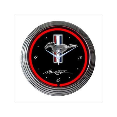 Neonetics 15-Inch Ford Mustang Neon Clock