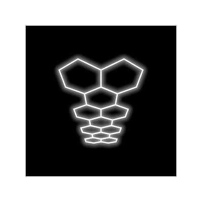 HexGlow Small Long 11 Hex LED Lighting Kit (17.5’ x 5.5’)