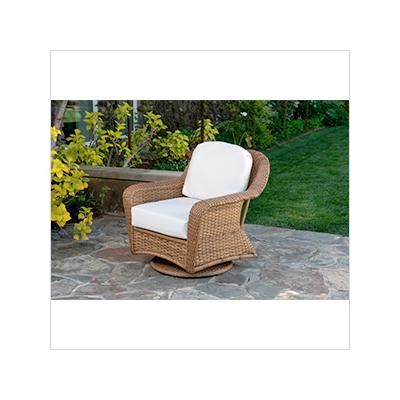Tortuga Outdoor Sea Pines Swivel Gliding Club Chair (Mojave / Canvas Natural)