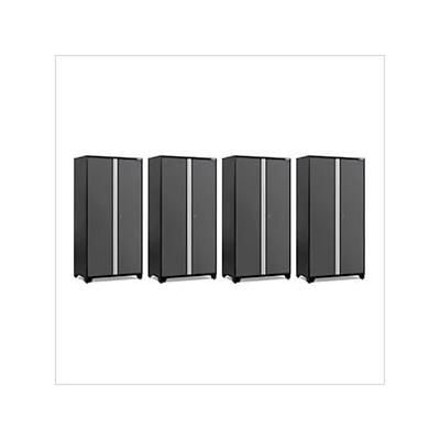 NewAge Garage Cabinets 4 x PRO Series Grey 42 in. Multi-Use Locker