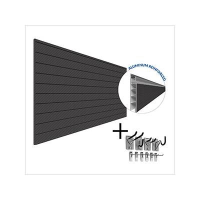 Proslat PROCORE+ PVC Carbon Fiber Slatwall Mini Bundle