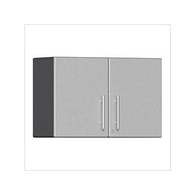 Ulti-MATE Garage Cabinets 2-Door Oversized Garage Wall Cabinet in Stardust Silver Metallic