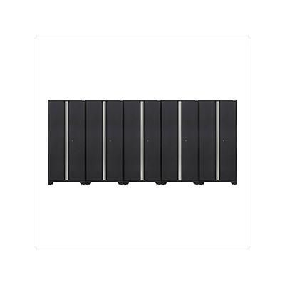 NewAge Garage Cabinets 5 x BOLD Series Grey Lockers