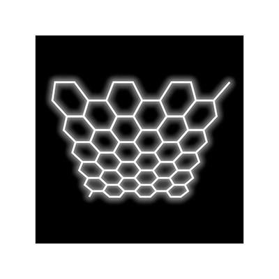 HexGlow Large 2 Car Garage Hex LED Lighting Kit (18.6’ x 18.6’)
