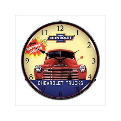 Collectable Sign and Clock 1948 Chevrolet Truck Backlit Wall Clock