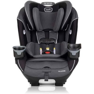 Evenflo EveryFit / All4One 3-in-1 Convertible Car Seat - Aries Black