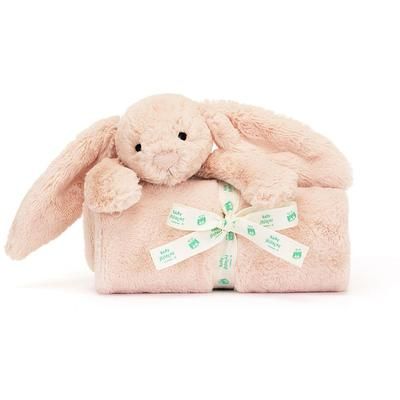 Jellycat Bashful Blush Bunny Blankie, 28"