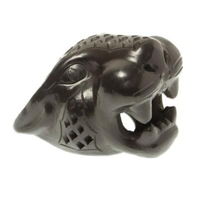 Black Jaguar,'Small Barro Negro Mask'