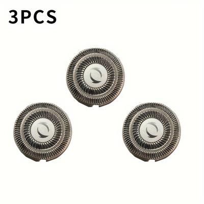 TEMU 3pcs Replacement Blades For Electric Shavers, Applicable To All Detachable Knife Mesh Models