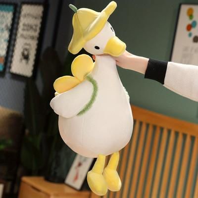 TEMU 35cm/13.8in Adorable Duck Plush Toy - Kawaii Stuffed Animal For Kids - Best Gift For Birthdays & Holidays!