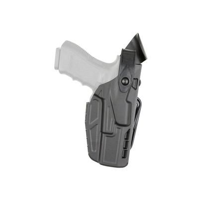 Safariland Model 7367 7TS ALS/SLS Off-Duty Belt Slide Glock Holster Glock 19/Glock 23/Glock 32 Right Hand STX Plain Black 7367-2835-411