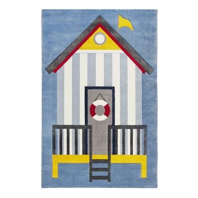 Tappeto fantasia castello di sabbia colorato 200x290