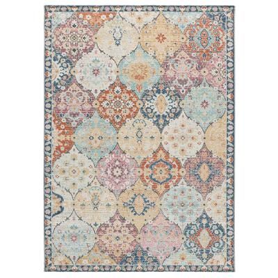Tappeto esterno vintage multicolore 160x230 cm