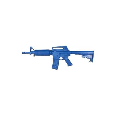 Blueguns Colt M4 Commando Training Guns Not Weighted No Light/Laser Attachment Rifle Open Stock Blue FSM4C