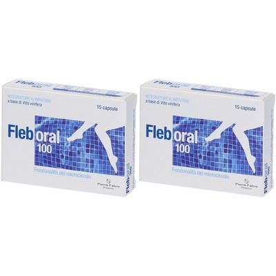 Pierre Fabre Fleboral® 100 Integratore Alimentare Capsule Set da 2 2x1