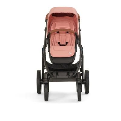 Veer Switch&Roll Luxe Single-to-Double Stroller + Color Kit Luxe Bundle - Rose Quartz