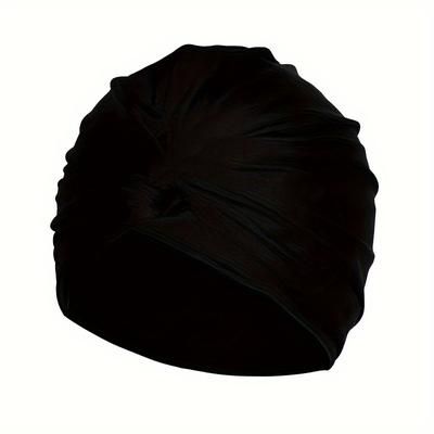 TEMU Long Hair Swimming Cap For Women, Comfortable Swim Cap, Swimming Training Equipment