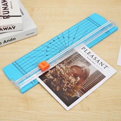 A4/A5 Paper Cutting Guillotine Paper Cutter Machine Photo Card Payslip Cutting Mat Tool with Scale Photo Trimmer Scrapbook Blade