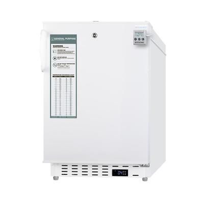 Accucold ADA404REFAL 3.32 cu ft Medical Refrigerator w/ Temperature Probe - White, 115v