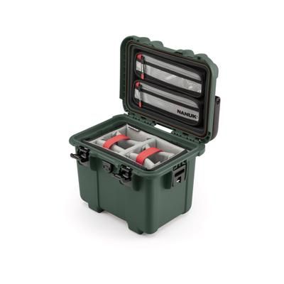Nanuk T20 Pro Photo Kit with Lid Org and Divider Olive 11.19L Small T20S-060OL-0A0