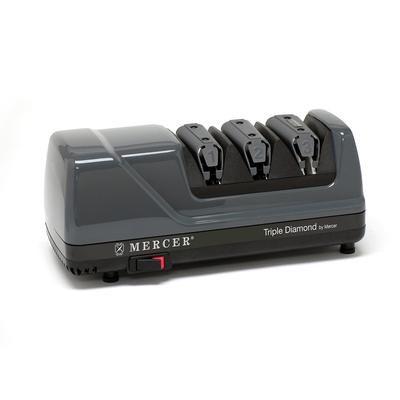 Mercer Culinary M10000 3 Stage Electric Knife Sharpener - Black, Three stage