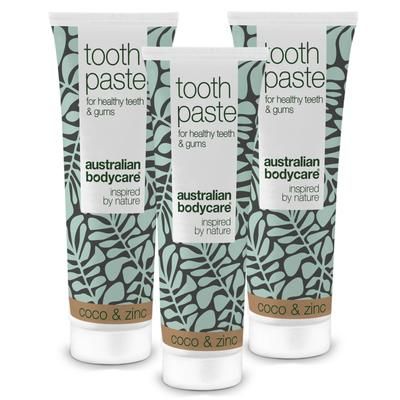 Dentifricio Australian Bodycare con olio di melaleuca, cocco e zinco 2