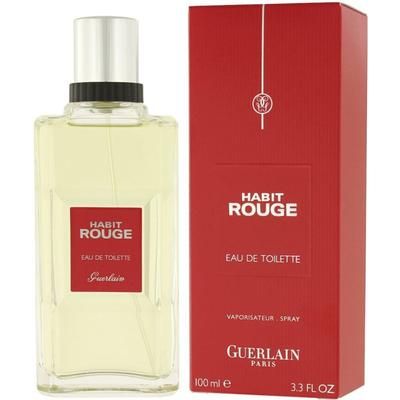 Guerlain Habit Rouge EDT 100ML 100 ml