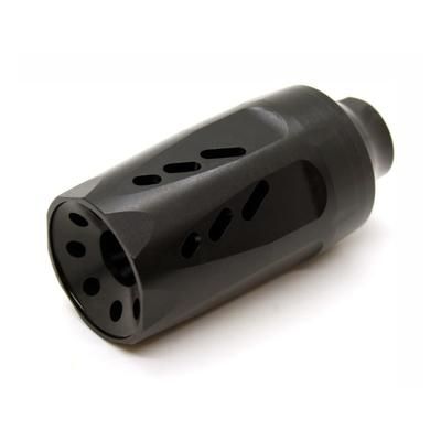 Kaw Valley Precision OPMOD Mega Hybrid-K Linear Compensator 5/8x32 Black .46 Caliber and Under KVP-OPMOD-MEGA-06