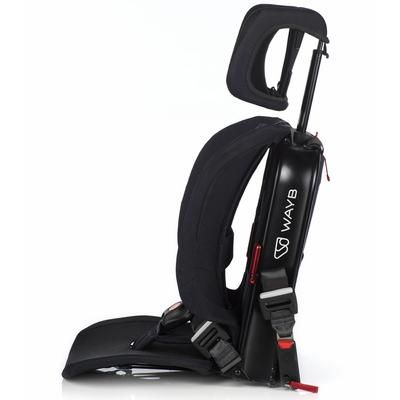WAYB Pico Forward Facing Travel Car Seat + Essentials Bundle - Midnight / Onyx