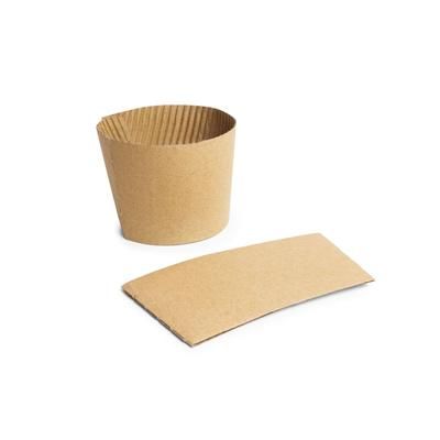 Vegware Q2 Large Cup Sleeves, Brown