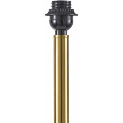 Hochpoint 66"H x 14"W x 14"D Modern Metallic - Brass/White/Translucent Floor Lamp - Boutique Rugs