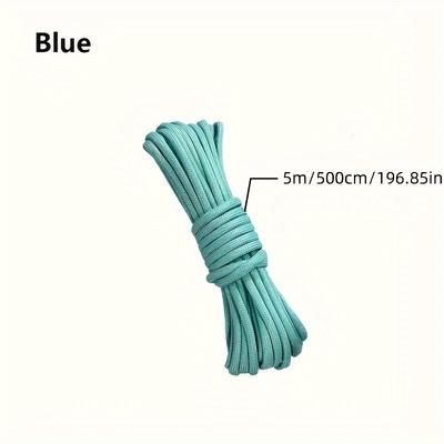 TEMU 3/5/10 Meters 9 Strands Luminous Cord, Lanyard Rope, Camping Survival Equipment